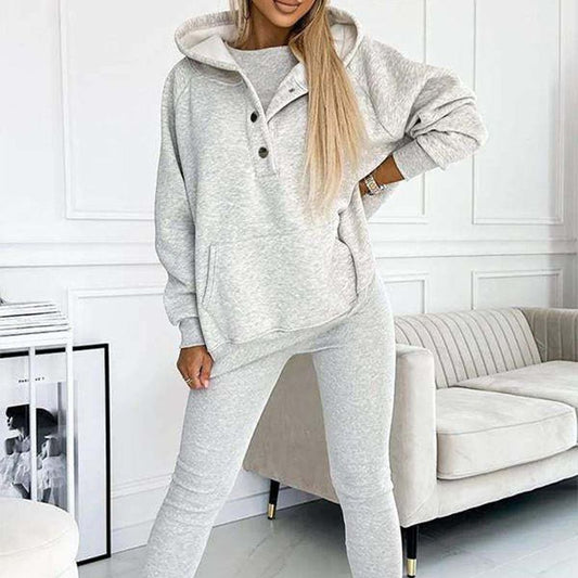 2024 Autumn Style Comfortable Casual Hoodie Two Piece Set 🔥Livraison gratuite🔥