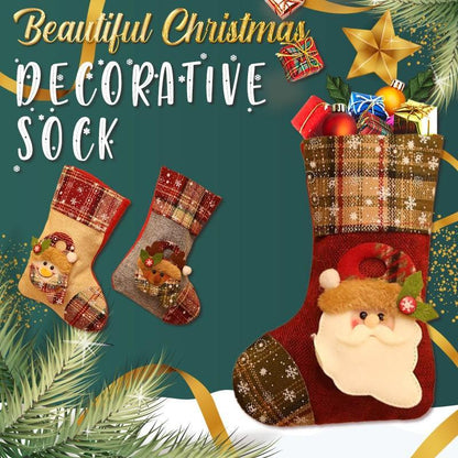 Belles Chaussettes Décoratives de Noël