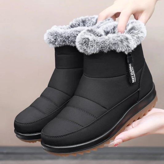 Bottes de coton chaud imperméable d'hiver pour femmes